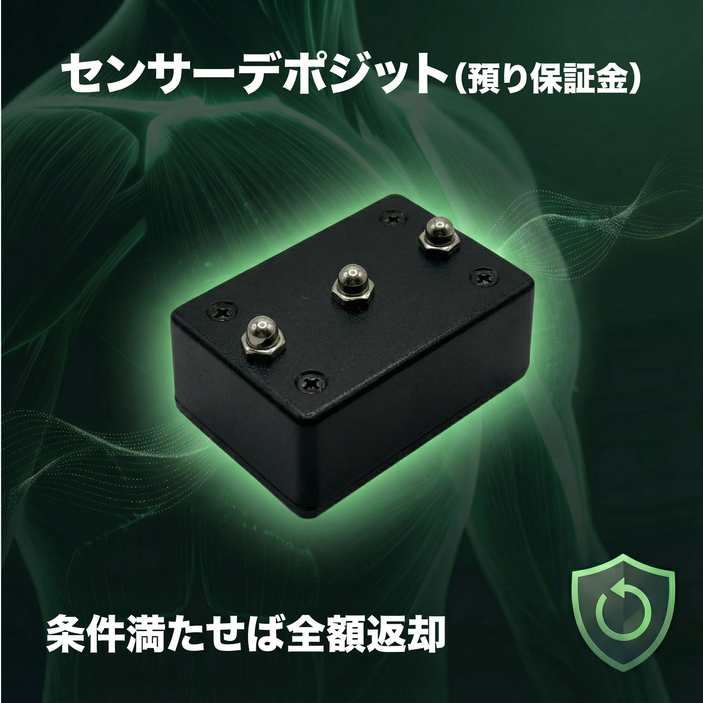 センサーデポジット(預かり保証金)("THE CORE" の申込時に必須)